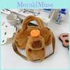 Handbag Plush Capybara With Orange Pendant Design Ugly And Cute Phone Bag