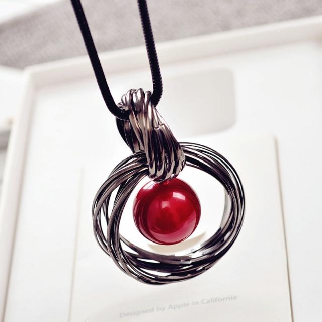 

Поступление Длинные ожерелья для женщин Модные серые хрустальные колье-чокер Женские ожерелья и подвески Аксессуары