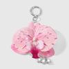 Simulation Butterfly Orchid Orchid Lily Keychain Rhinestone Pearl Flower Bag Pendant Simulation Flower Keychain