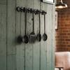 Rustic Style Iron Spoon Fork Wall Decor Vintage Cast Iron Kitchen Wall Art  Farmhouse