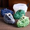 2026 Latest Models Dragon Eye Scented Candle Silicone Molds DIY Handmade 3D Dragon-Shaped Lombok Plaster Craft Mold Animal Mould