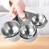 30/60/80/120/160/180/240ML Measuring Spoon Precise Measurements Stainless Steel Measuring Cup Set for Cooking