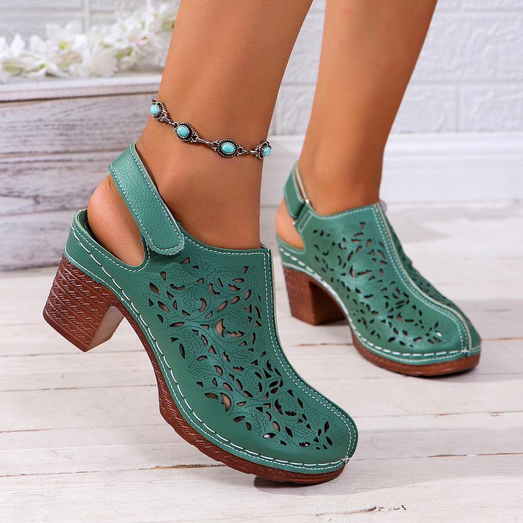 Supply large size women's sandals platform fish mouth sandals women's one-word buckle fashion Roman sandals