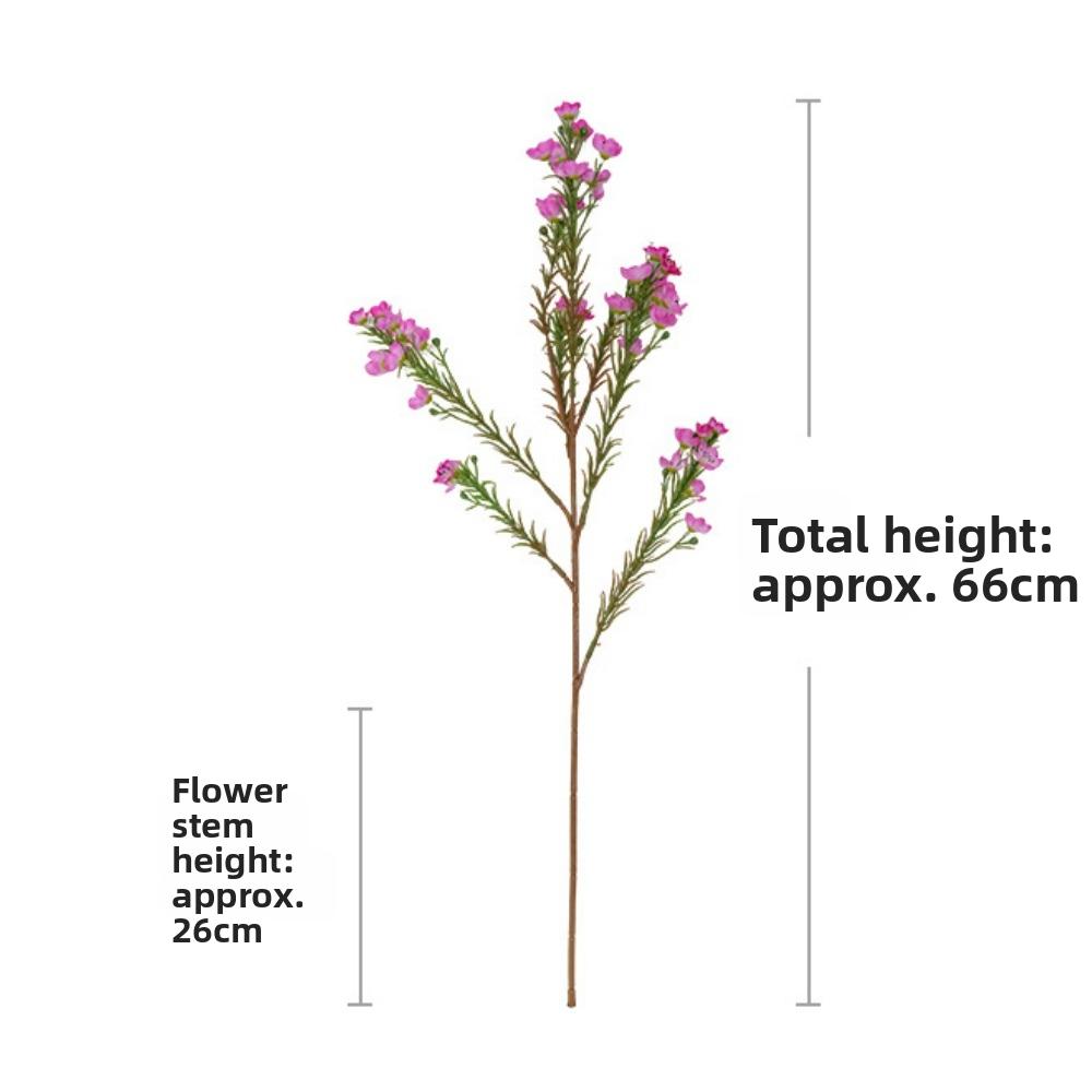 66cm Artificial Flower Silk Fabric Home Office Vase Decoration  Valentine's Wedding Bride