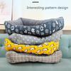 Square Pet Cat Dog Bed Large Cat Kennel Washable Cat Cushion Waterproof Mattress Pet Cushion Medium Large Dogs Pet Supplies
