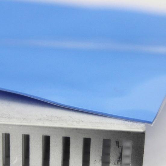 100mm x 100mm GPU CPU Heatsink x 0.5mm Cooling Thermal Conductive Silicone Pad