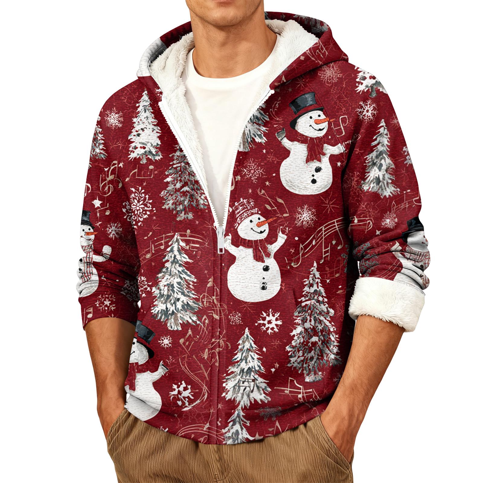 

Men s Casual Warm Hooded Jacket XXXL