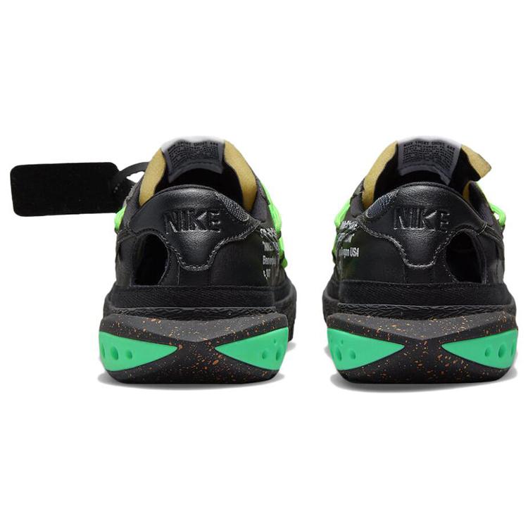 New Nike Blazer Low Off White Black Electro Green DH7863-001