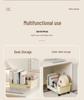 Rolling Under-Table Book Storage Box: Movable Schoolbag and Book Organizer for Dorms