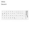 Multi-Language Keyboard Decal Keyboard Stickers Letter Protective Film Alphabet Button Layout