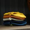 Bancheu Hdr Cotton Double Roll Watch Cap - Yellow