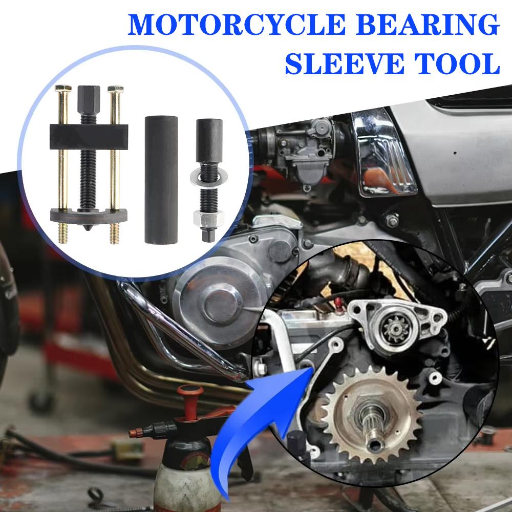 Mainshaft Inner Bearing Race Tool 34902-84 for Harley Electra Glide Puller Removal Tool Installer Black Big Twin Transmission