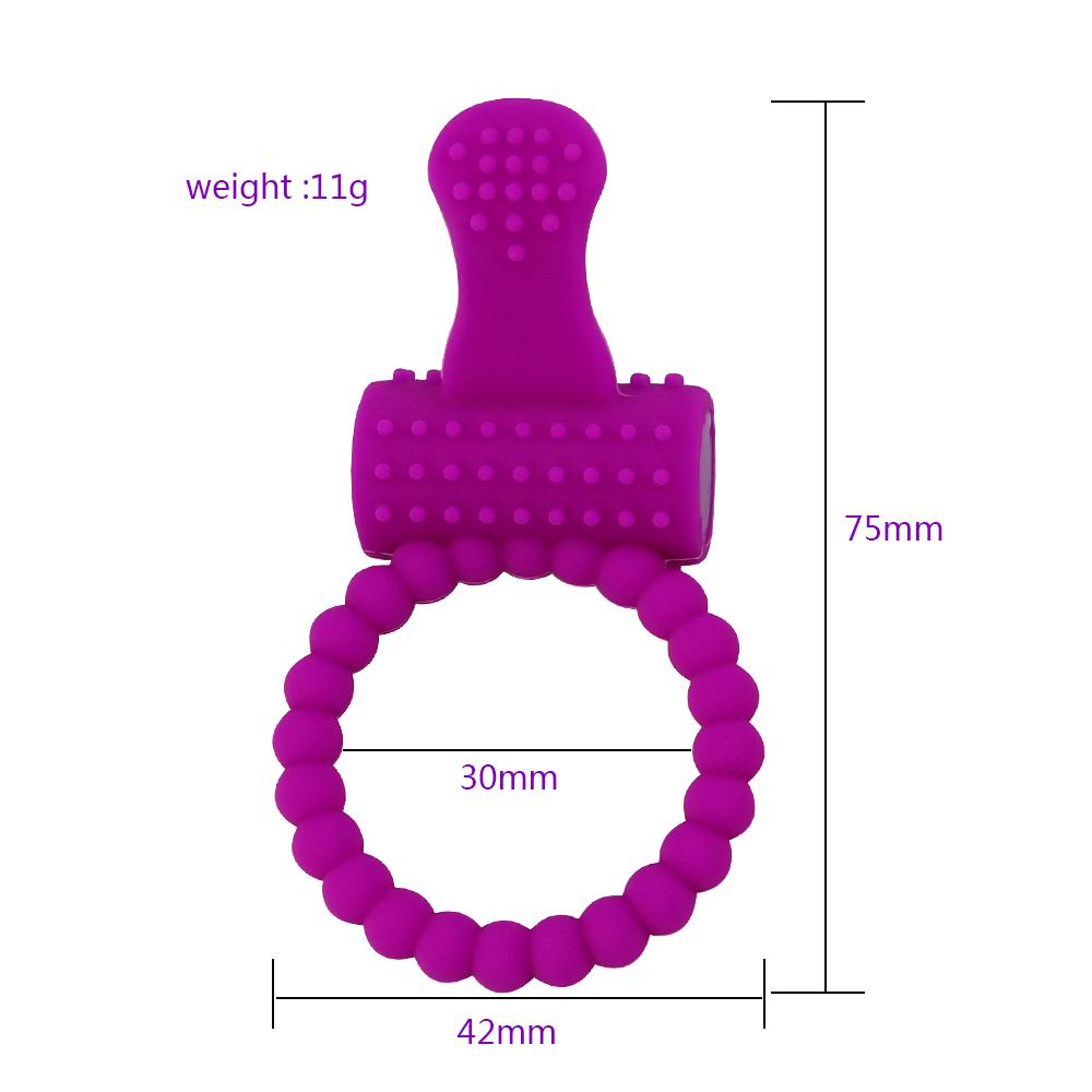 Male Sex Toy Silicone Vibrating Penis Rings Time Delay Ejaculation Cock Rings Adult Penis Trainer Sex Toy for Men Erotic