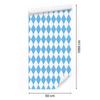 Azure Harlequin Rhombus Wallpaper for Living Room and Bedroom 50x1000