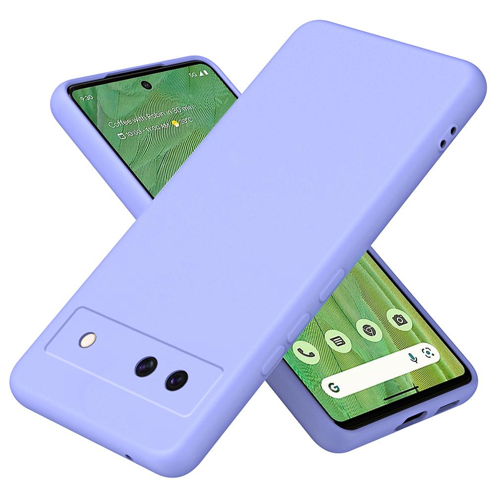 

Для Google Pixel 8a Чехол Противоцарапный ТПУ Чехол для телефона Толщина 2,2 мм Purple