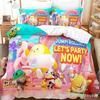 Tessuti per la casa Eggy Party Set Biancheria da Letto Federe Singolo Twin Full Queen King Biancheria da Letto per Bambini Stampa 3D Gioco Eggy Copripiumini
