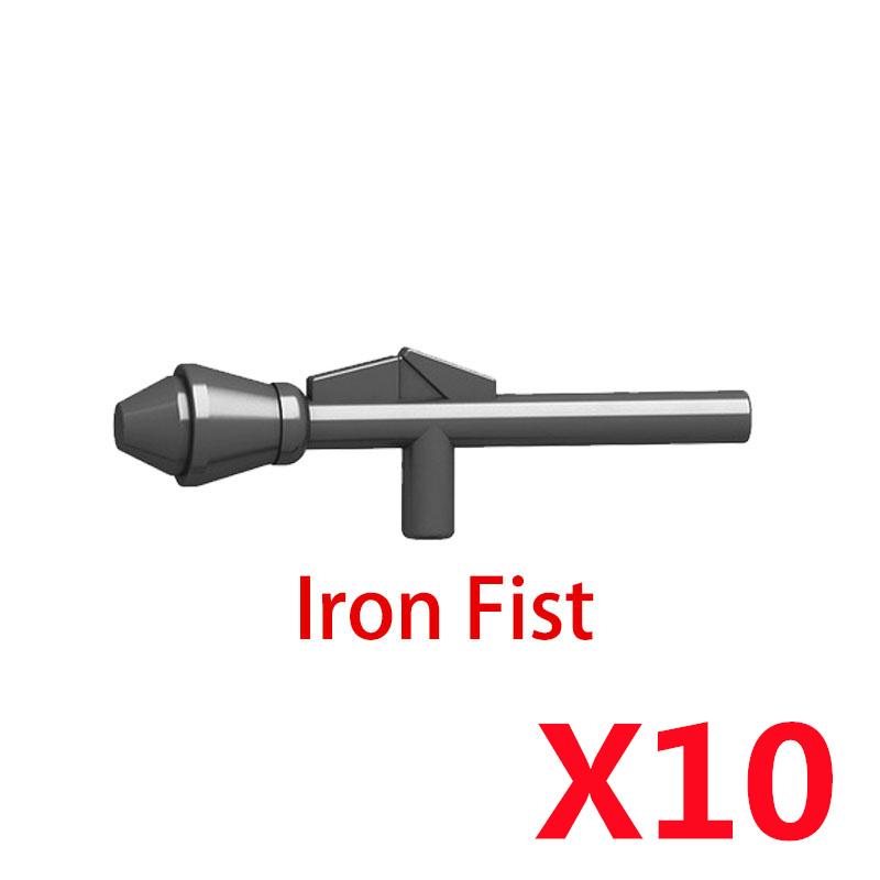 MOC Military Building Block Set Soldier Accessory Robot Dog Drone Weapon Box Pistol Gatling Gun Iron Fist Rocket Launcher Toy Gift Present
