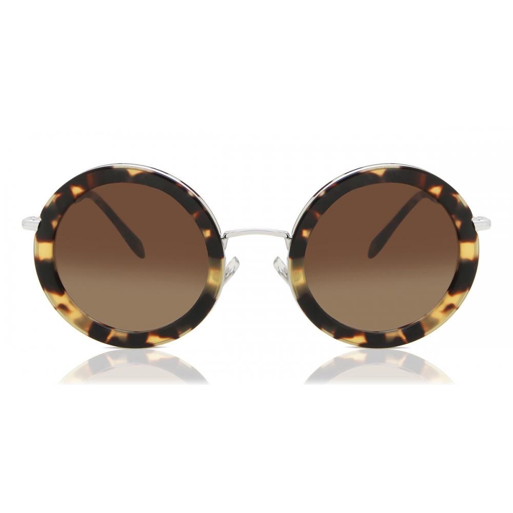 

Miu Miu Mu59us 7s06s1 Women Sunglasses Light Tortoise/48