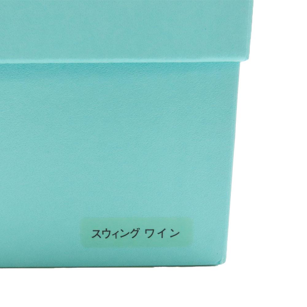 Used TIFFANY&Co. glass Swing pair of glasses Glass Transparent wine glass