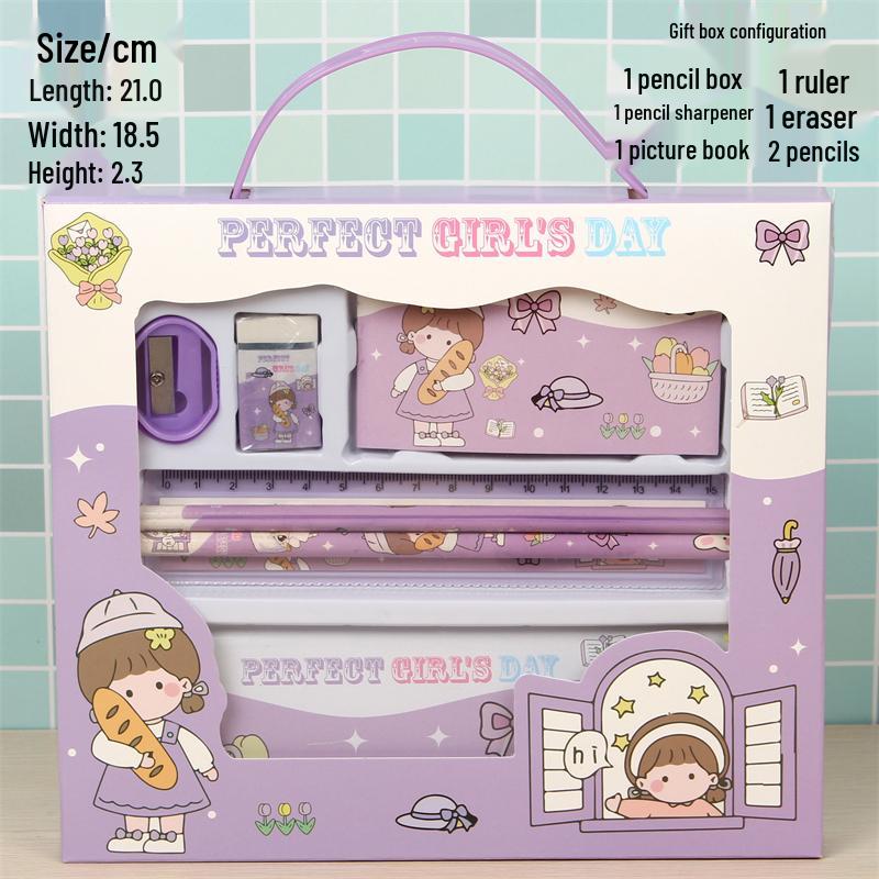 Geschenkset Schreibwaren für Kinder: Geburtstags- und Weihnachtsgeschenk für Jungen und Mädchen