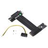 M.2 NVMe To PCIE Cable Male To Female Adapter Extender PCIE LAN Card Fast Speed Data Transfer 64Gbps