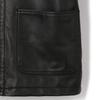 Schott Lamb Leather Coverall 009 Black Jacket, 3111050, Men's XL,