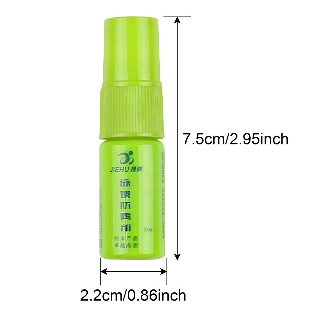 10ml Anti Fog Spray Defogger Cleaner for Goggles Glasses Lenses Long Lasting