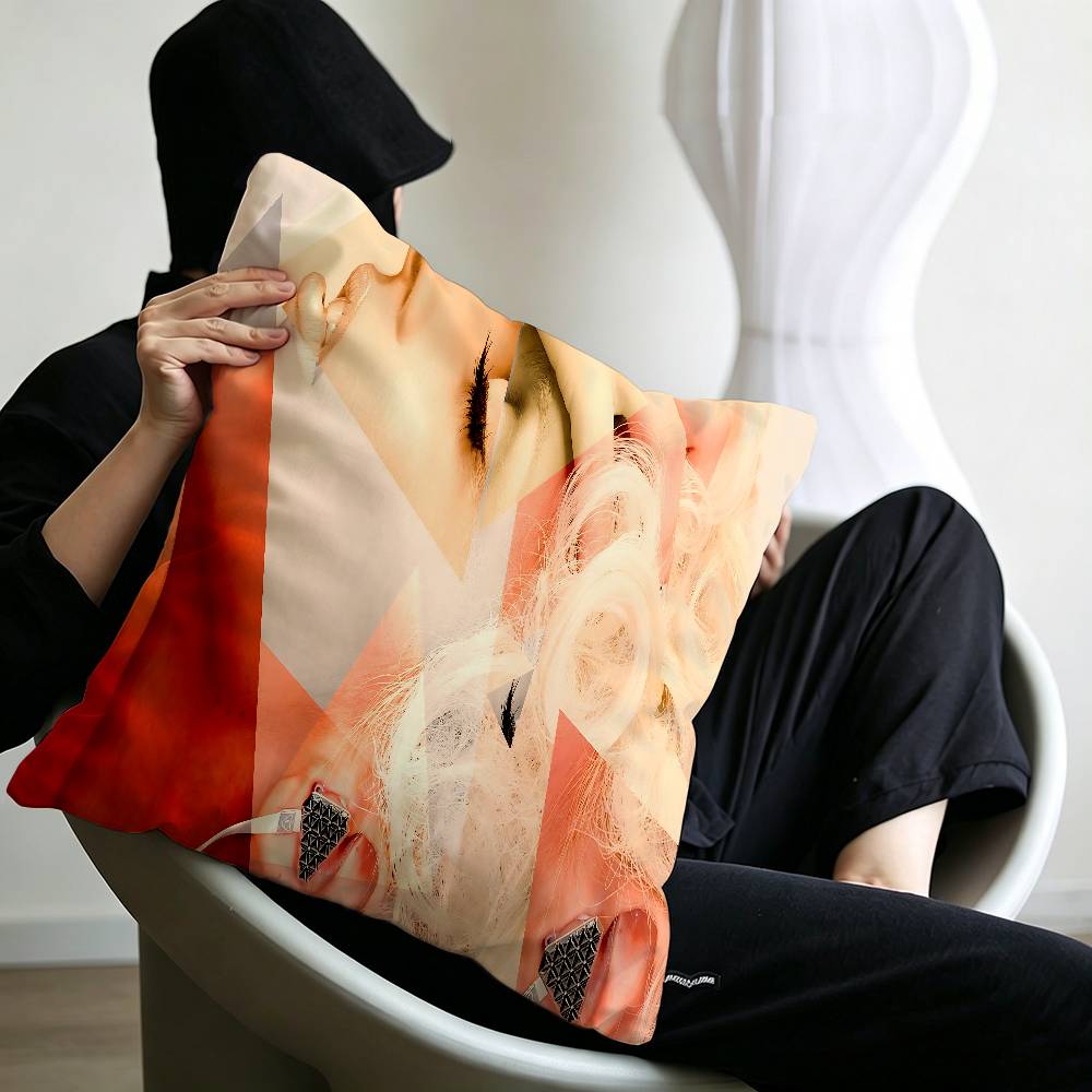 Singer L-Lady G-Gaga Cushion Cover Polyester Sofa Cushions Decorative Throw Pillows Home Decoration Pillowcover