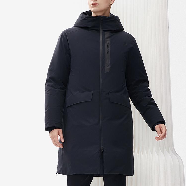 New FILA Athletics Down Jacket Men's Pitch Black A11M241914F-BK