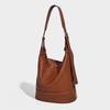 Tatami Bag 2025 Autumn and Winter New Bucket Bag Fashion Binaural Messenger Bag Large Capacity Women's Bag High Sense Shoulder Bag