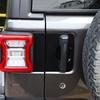 For 2018- Jeep Wrangler JL ABS Black Rear Tailgate Door Handle Panel Trim 3P