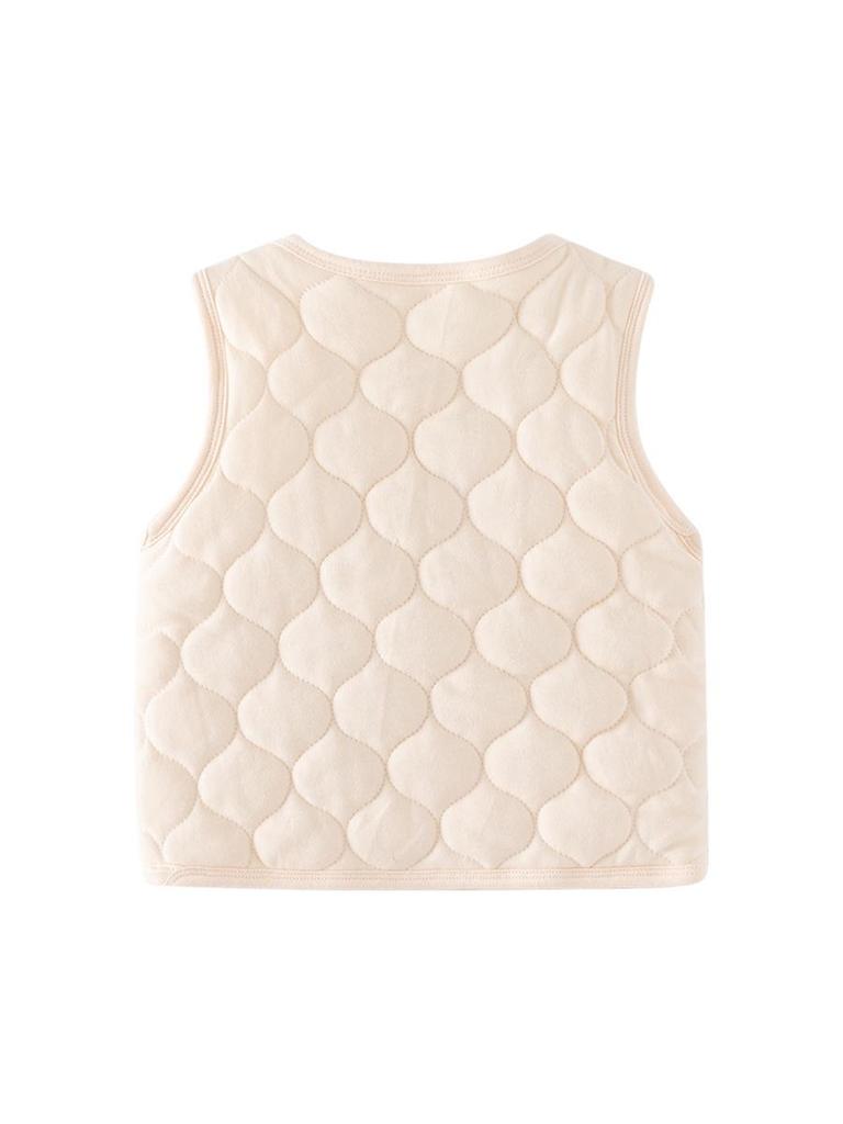 Cozy Cotton Toddler Vest: Warm Padded Outerwear for Autumn & Winter