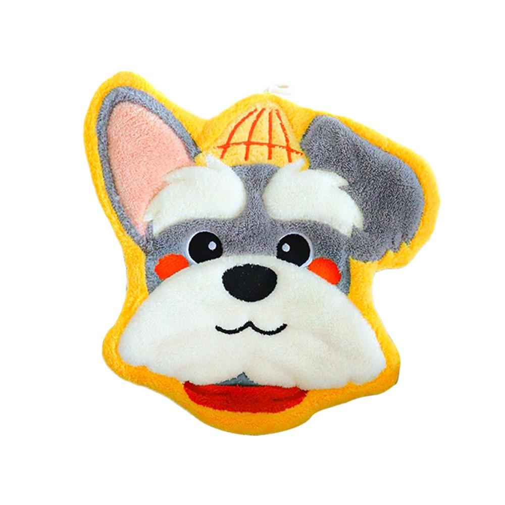Thickening Hand Towel Dog Shaped Kid Towel Kawaii Kitchen Handkerchief Bathroom