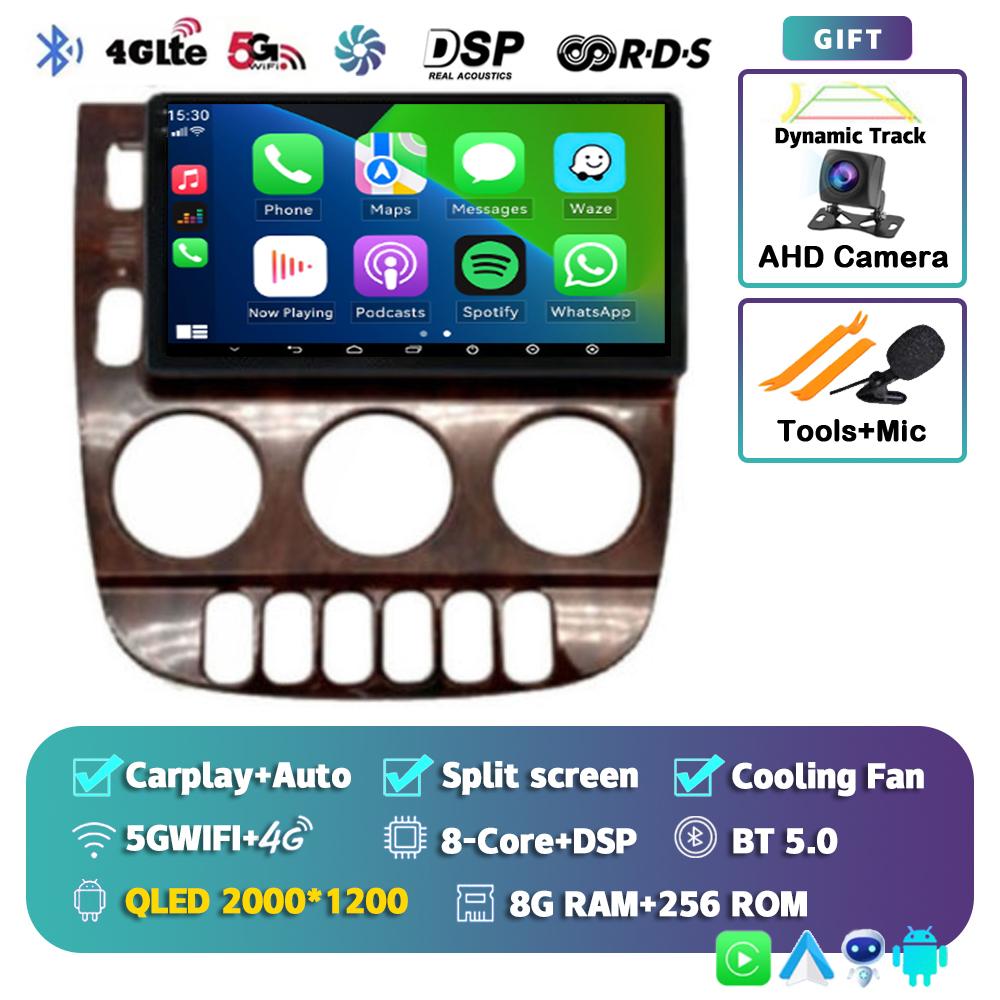 Android 13 Carplay Auto For Benz M-Class W163 ML 1997 1998 1999 2001 2002 2003 2004 2005 Car Radio Multimedia Player Stereo DSP