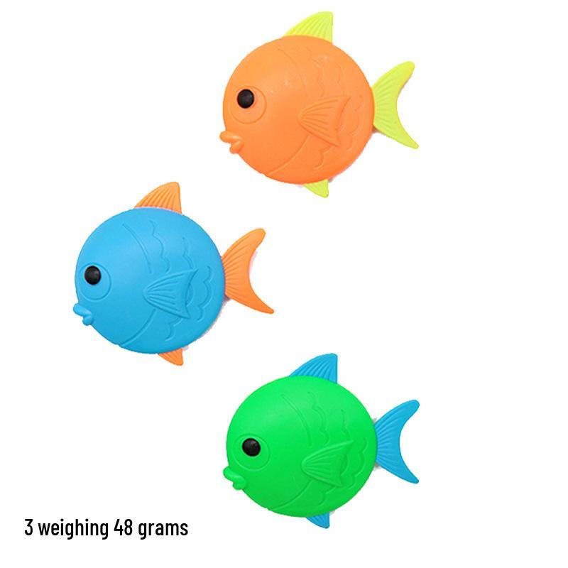 Cross-Border Diving Toy Set for Kids: Shark, Gem, and Fish Rings for Pool Fun