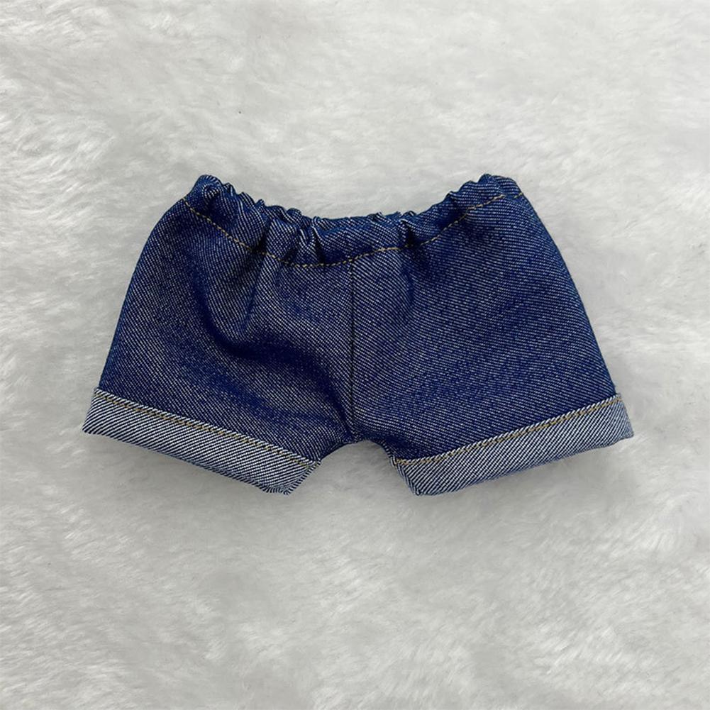 For 17cm Labubu Doll Clothes Fashion Clothes Shorts Doll Clothes Color Match Pants Dolls Accessories Cute Decoration Little Clothes