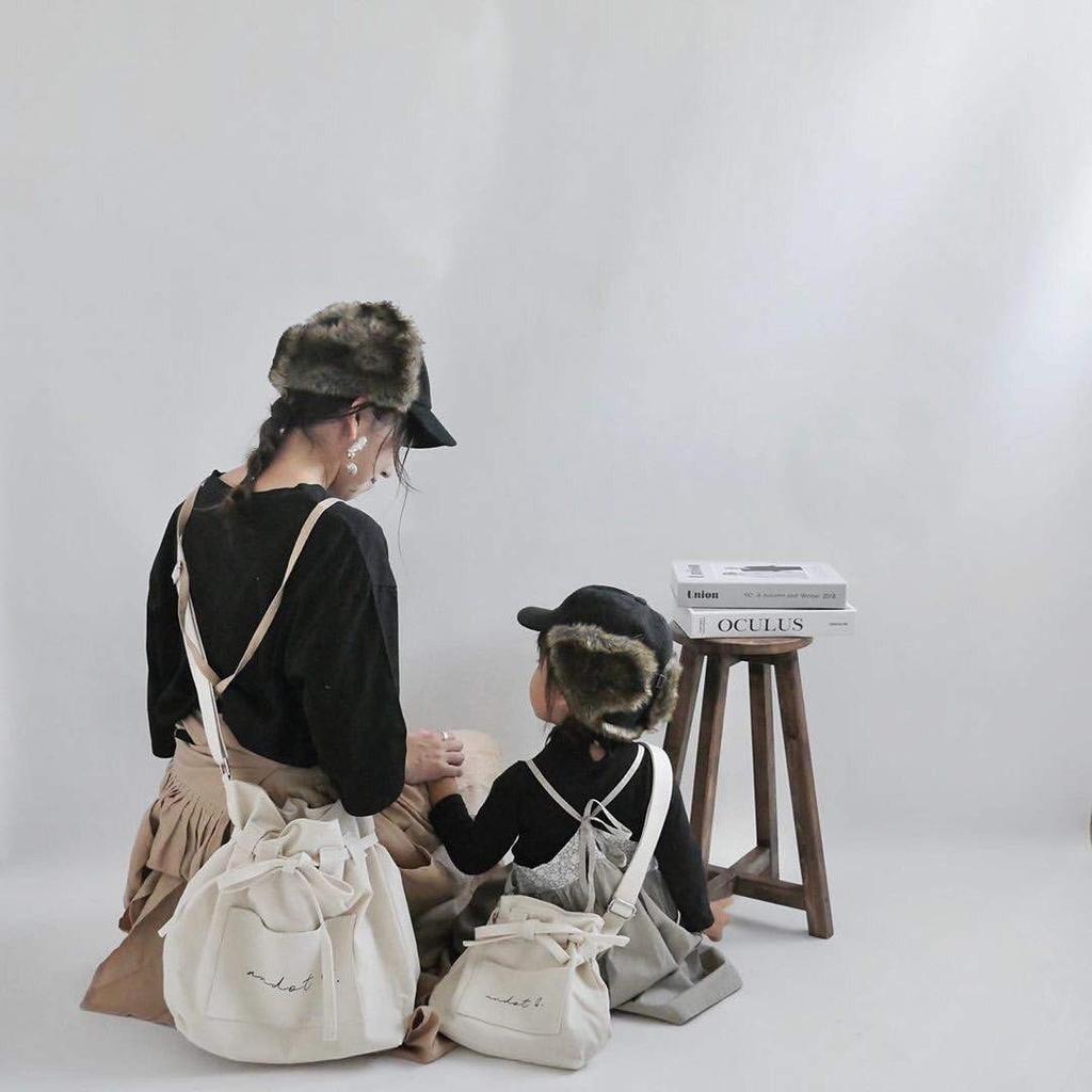 ICHIYON čepice pro děti, letecká čepice, kožešinová podzimní a zimní pilotní čepice pro rodiče a děti, ležérní cestovní chrániče sluchu [14+ PLUS] kcap0148-be