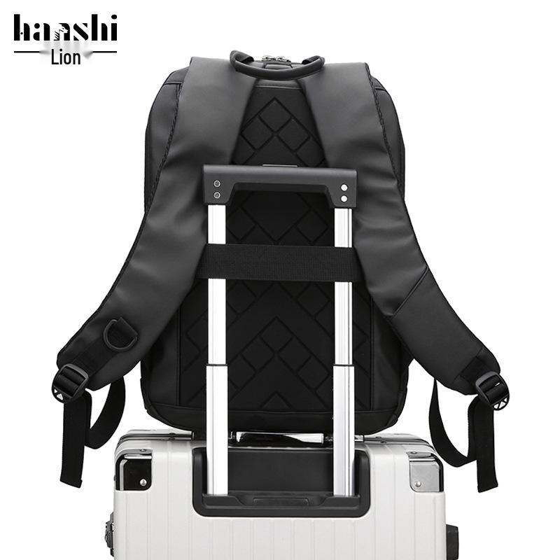 Durable 15-inch Ultra-Thin Men's Business and Student Commuter Backpack
