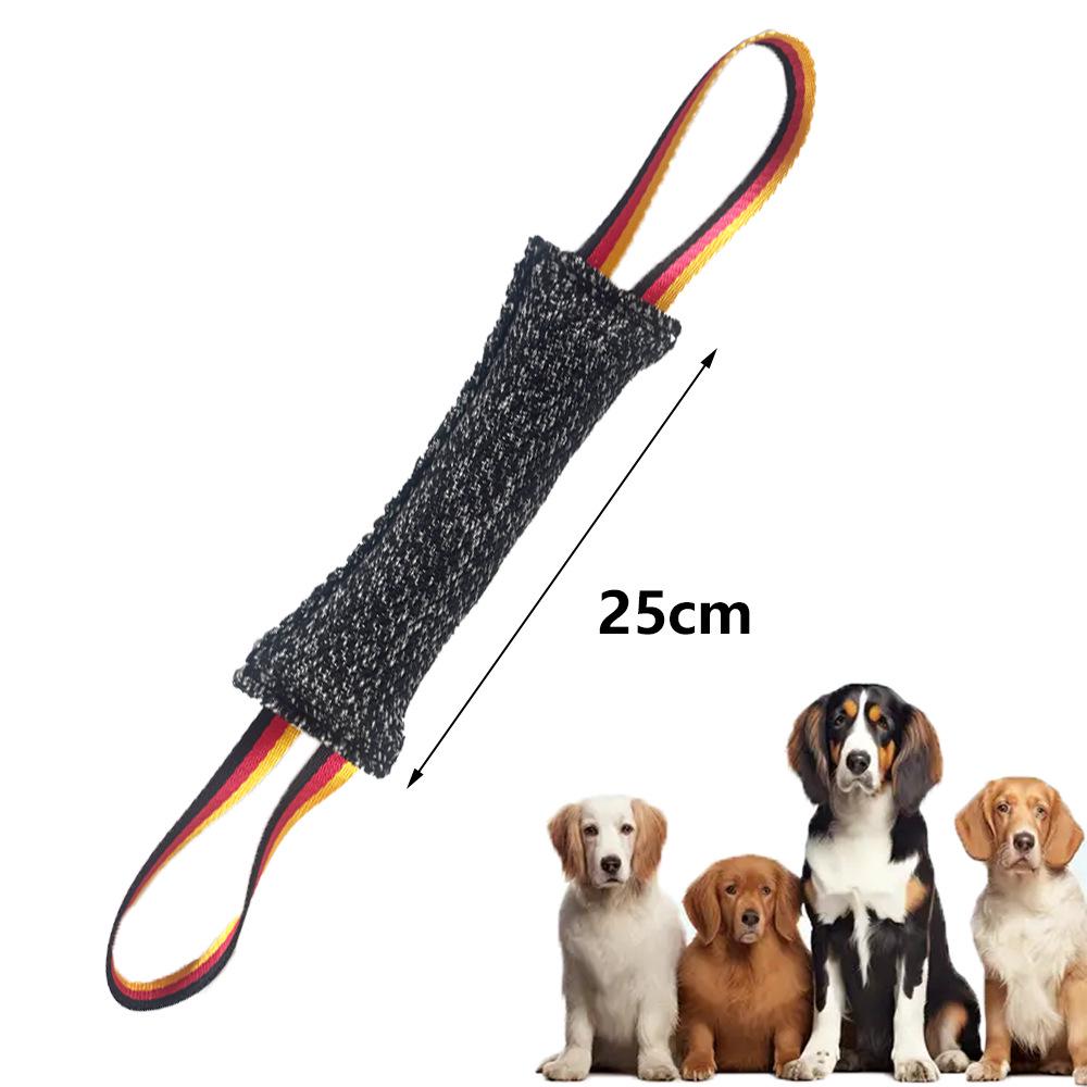 TEMU Dog Training Tear-Resistant Bite Stick: Interactive Tug-of-War, Fetch, and Chew Toy for Pets.