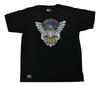 Omit Apparel Mens Tried And True Futuristic Robotic Owl Black Shirt New Large