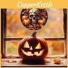 Halloween Skull Pumpkin Uv Electrostatic Glass Showcase Home Stickers Decor