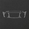 A87Q-For Chevy Impala 2014- Soft Carbon Fiber Car Central Control Air Conditioner Buttons Cover Trim Sticker Accessories