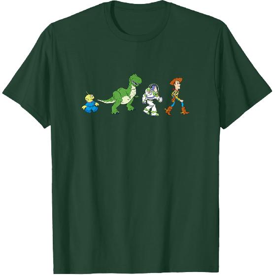 Disney Pixar Toy Story Toy Crossing Characters Group Shot T-Shirt Tee