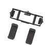 Mobile Phone Bracket Double Adjustable Clip Three Position for Live Stream Video Recording Multifunctional Tripod