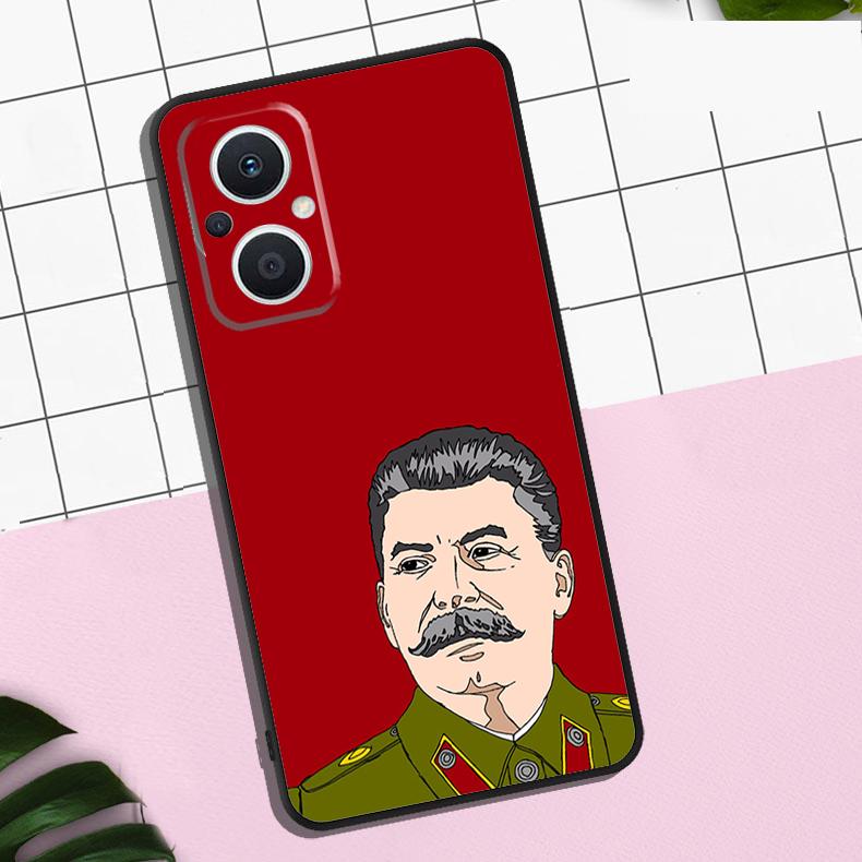 Stalin Soviet Case For OPPO Reno 13 12 11 F 8T 7 8 10 Pro OPPO Find X8 Pro X6 Pro X3 X5 Lite Cover Coque