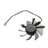 R128015SU 75mm 4pin 4x43mm for EAH5830/6850/8600/9800 GTS 260/450/460 HD7850 Graphics Card Cooling Fan