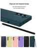 Samsung Z Fold6 Phone Case with Pen Slot & Macaron Hinge Protection