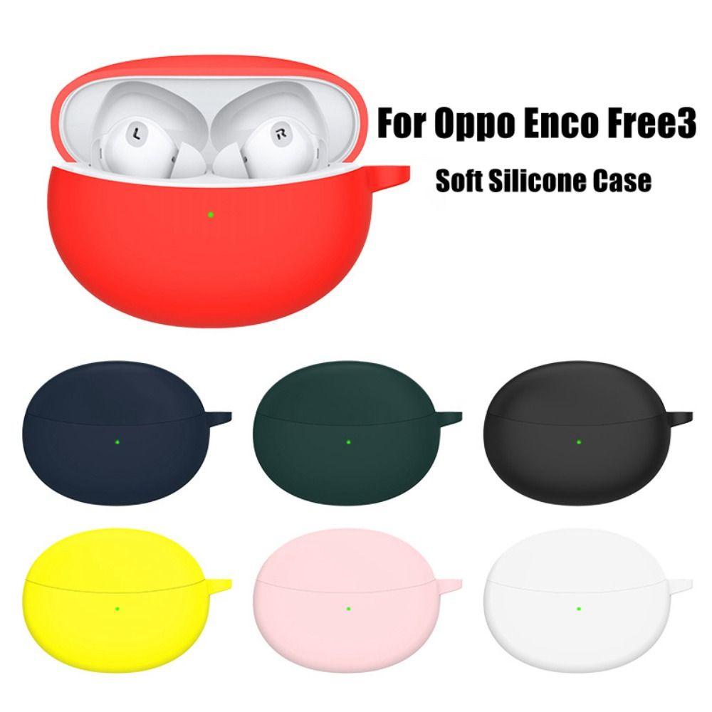 

Shockproof Case Cover Silicone Shell Soft Protector for Oppo Enco Free3