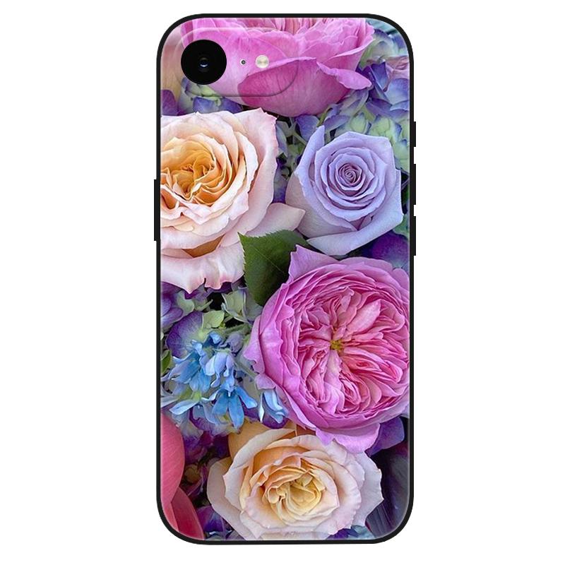 For iPhone 17e Case Silicone Luxury Space Cute Painted Soft Bumper for iPhone 17e 2026 17 e Phone Cover TPU Funda Shockproof