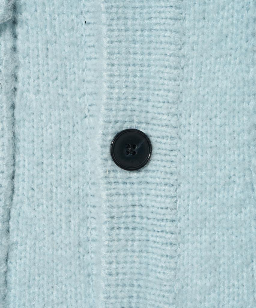 Physical Department Apple Label Knit Trucker Jacket_Blue